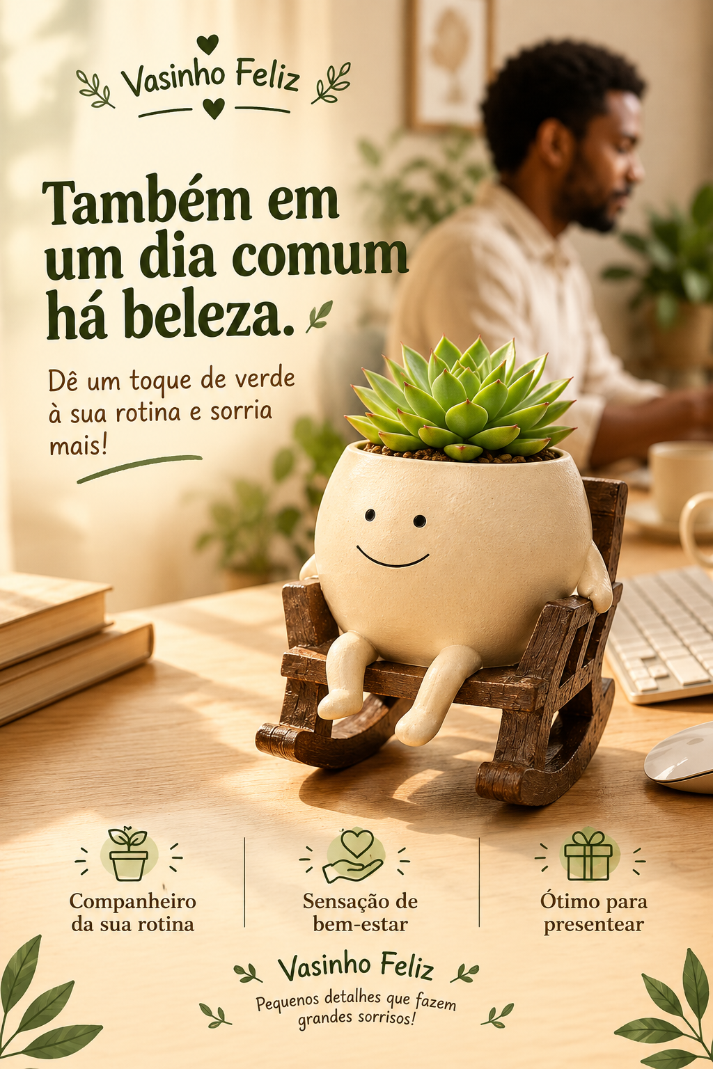Vovô Sossego – Vasinho com Cadeirinha de Balanço