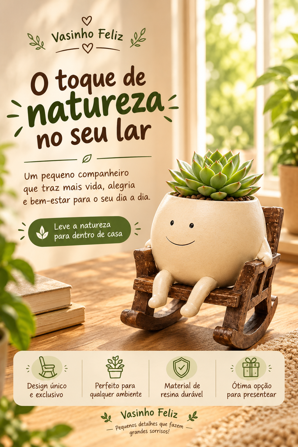 Vovô Sossego – Vasinho com Cadeirinha de Balanço