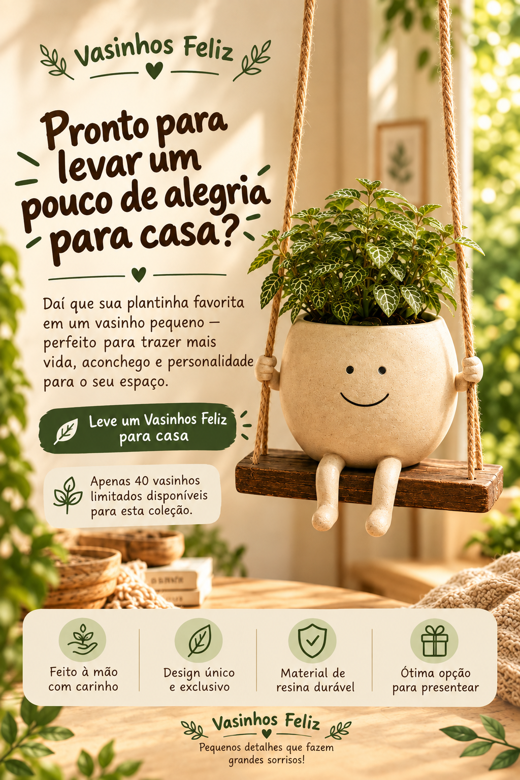 Vovô Sossego – Vasinho com Cadeirinha de Balanço